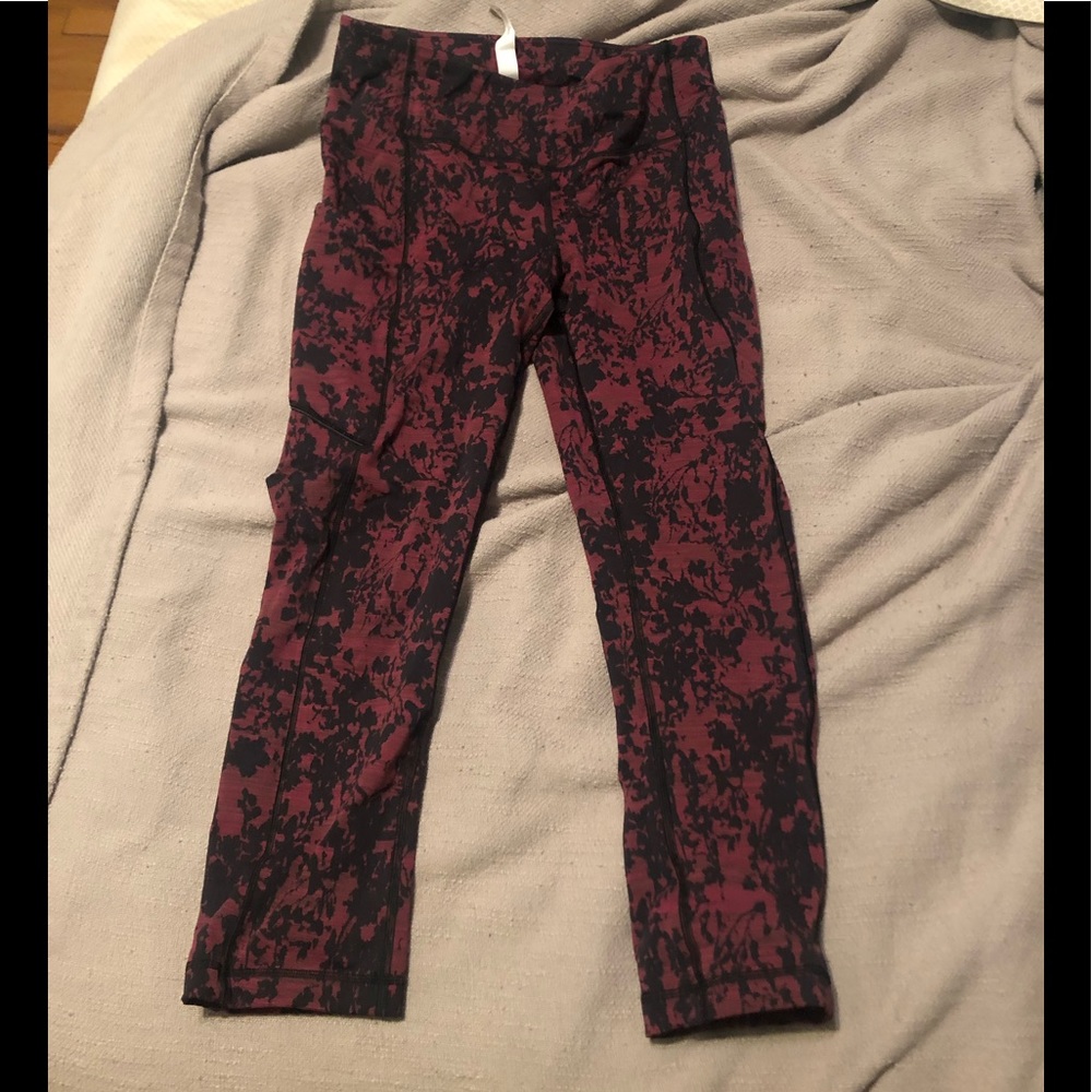 Lululemon Fast and Free 25"  Leggings NWOT.